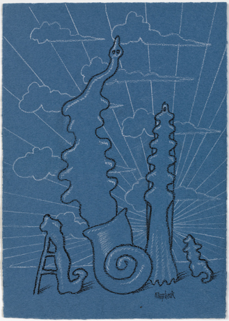 duetart - Dreams on paper - Doppia personale di Konrad Klapheck e Wanda Richter-Forg&aacute;ch